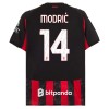 Camisola AC Milan Modrić 14 Homen Equipamento 1ª 2025-26